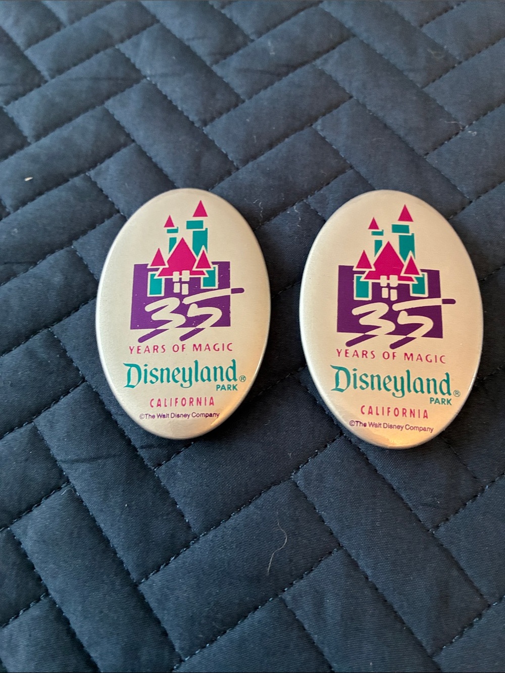 Disney 35 Years of Magic Anniversary Pins